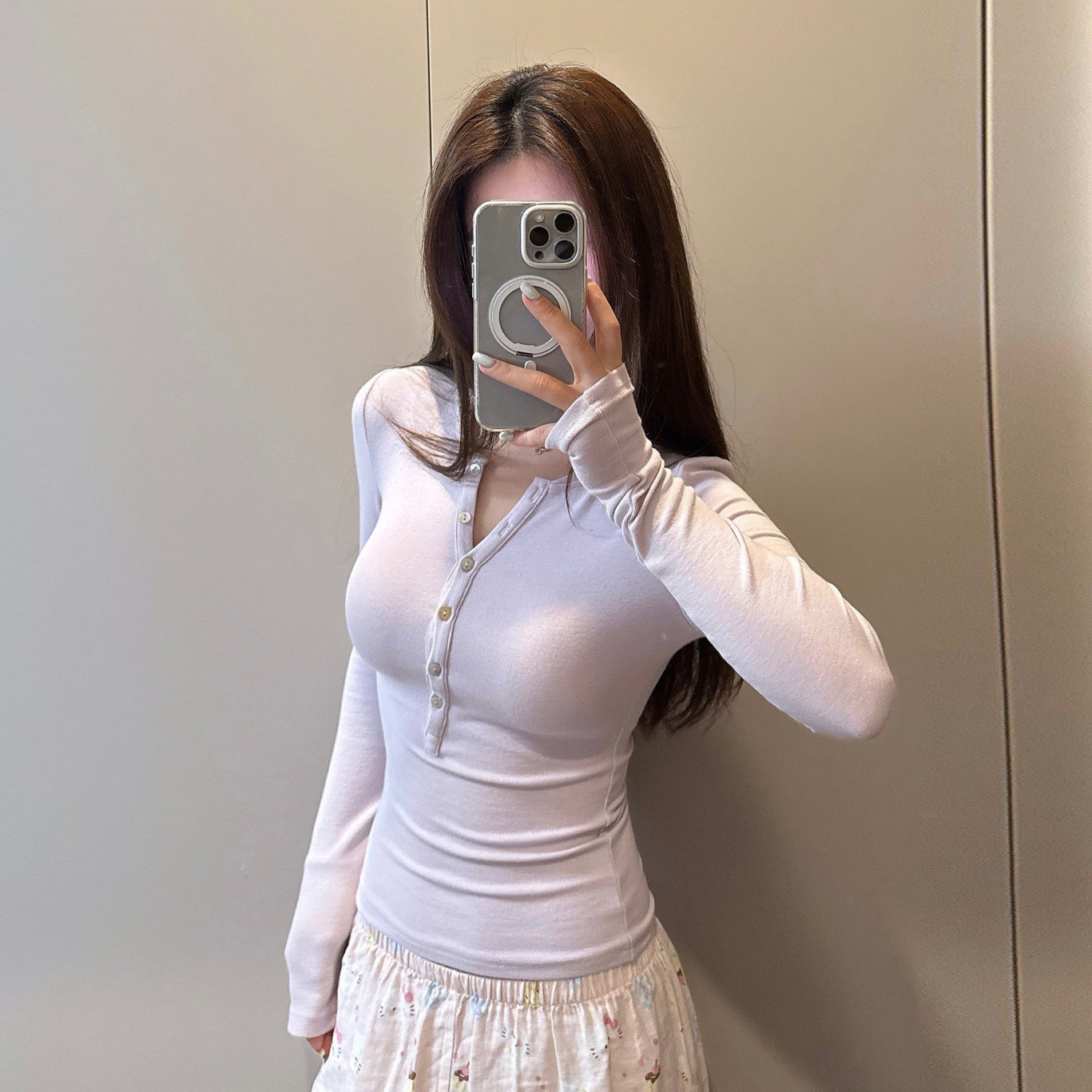 好质量性感显胸紧身针织衫女长袖T恤