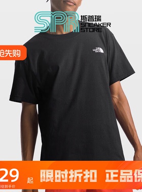 The North Face/北面T恤LOGO印花宽松休闲夏季薄短袖NF0A84GDJK3