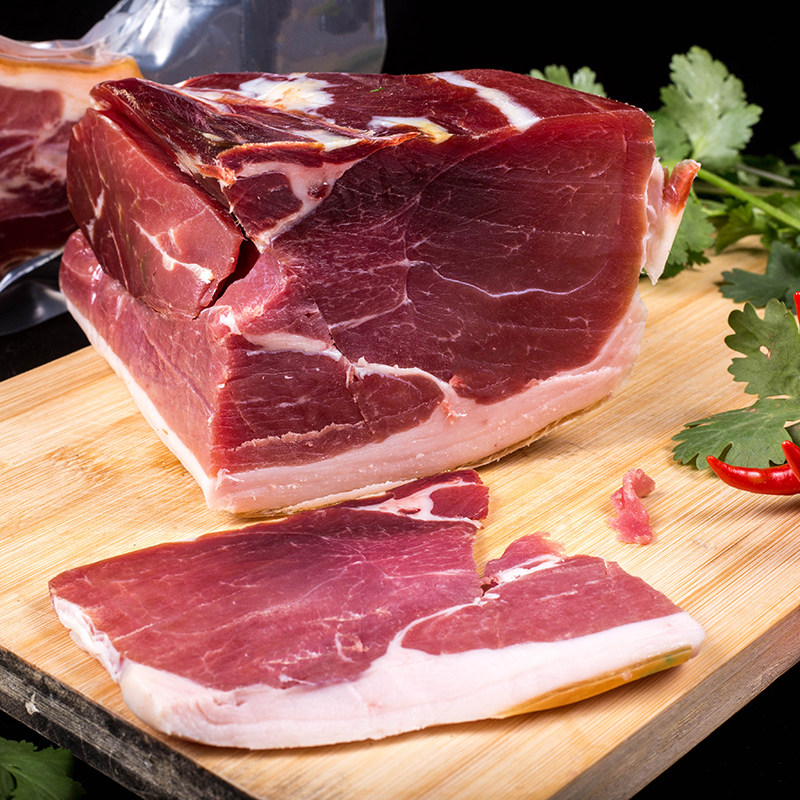 云南土特产老火腿无量山农家自制风干陈年腌腊肉山区放养生态猪肉