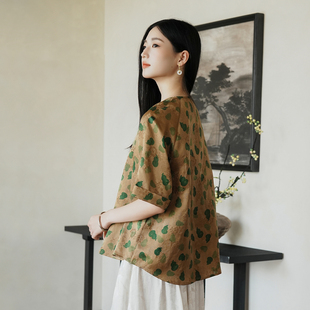 2025夏100%桑蚕丝红云纱中式上衣和短裤套装【白简朱衣原创设计】