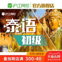 沪江网校初级泰语零起点入门 1元爽学班视频教育学习在线网课