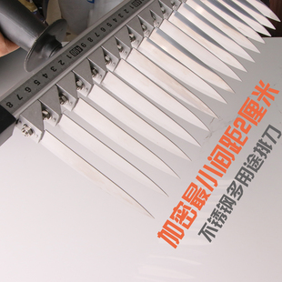 不锈钢豆腐划刀排刀切块豆腐生胚切片分块器可调刀切鸭血凉粉定制