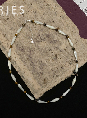 S925纯银锁骨链女生轻奢质感项链