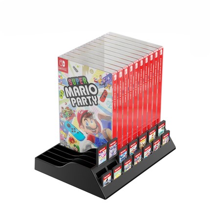Switch2卡盒 游戏卡带收纳盒 NS2卡带卡盒14枚装游戏卡盒