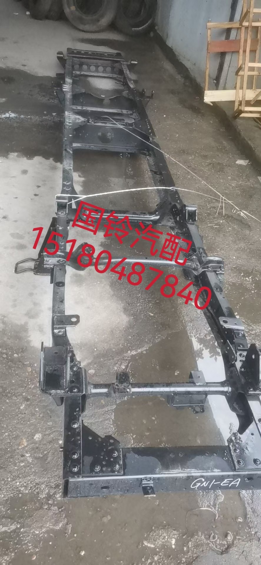 江铃凯运n900 顺达宽体单双排 单排翻转底盘大梁车架