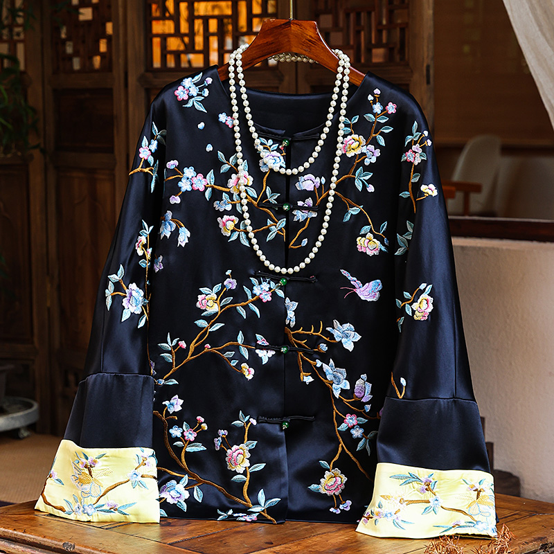 新中式女装唐装上衣大码汉服外套
