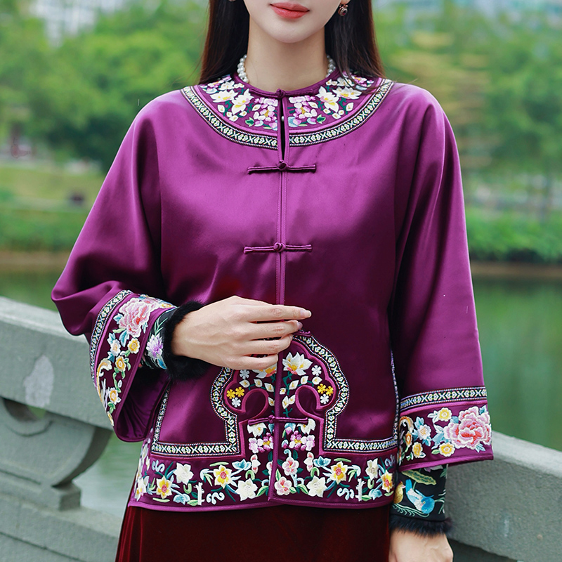 新中式外套唐装汉服旗袍外搭小衫