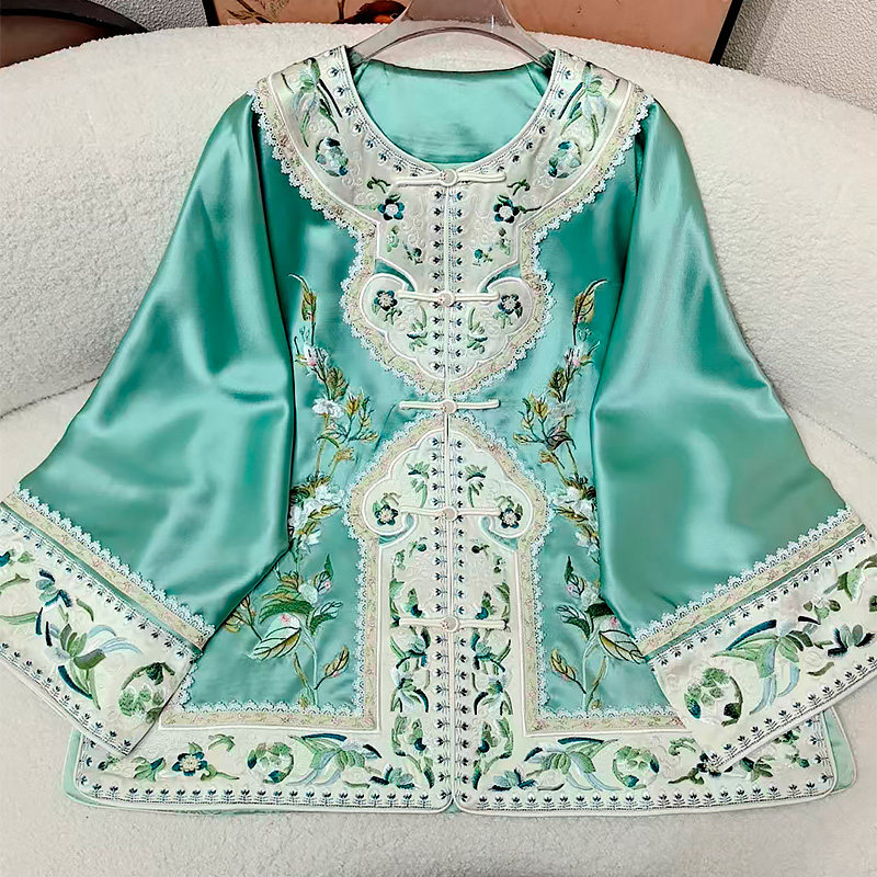 新中式唐装国风刺绣上衣汉服外套
