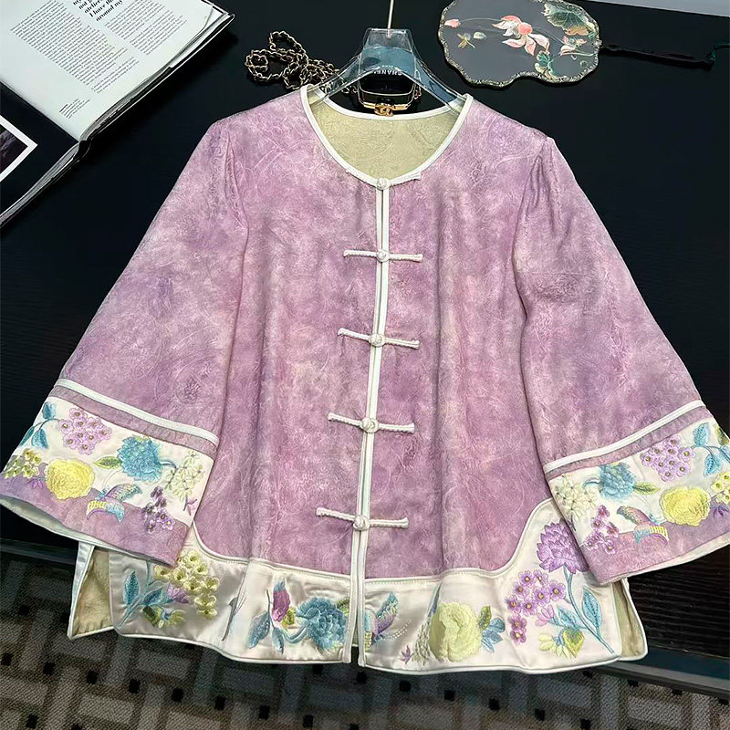 新中式上衣唐装汉服国风小衫外套