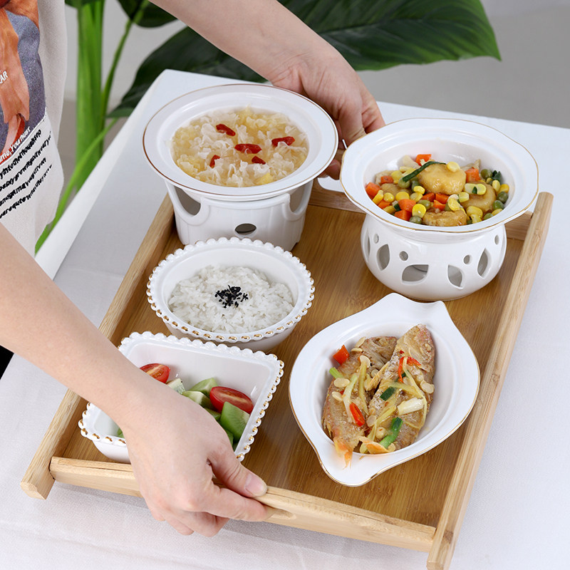 酒店餐具套装陶瓷一人食轻奢