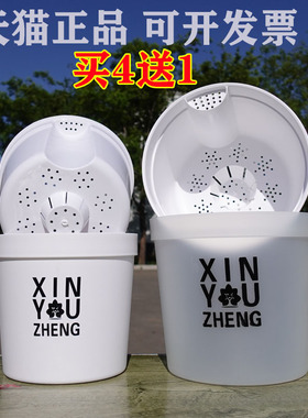 懒人花盆自动吸水免浇水免浇灌水培透明塑料绿萝双层储水桌面地面