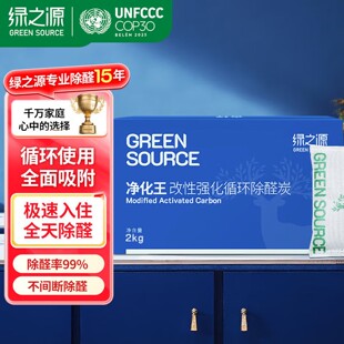 修新房家用吸除异味净化王除味除臭 绿之源活性炭除甲醛碳包室内装