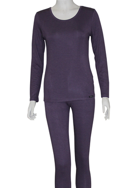 Underlook/安德露女式保暖内衣纯色保暖套装 WSW635