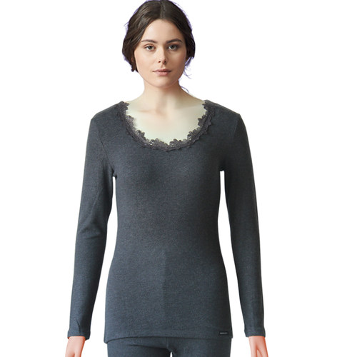 underlook/安德露保暖纯色套装