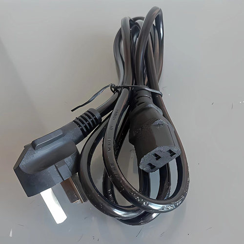 三插头 国标插三孔1.35M/米品字尾电脑主机显示器电饭煲电源线