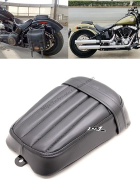 适用哈雷软尾司令Softail Slim 乘客后座包改装后坐垫2012-2017年