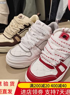 Kappa/卡帕26年春季男女款舒适复古休闲板鞋K0GW5CC36A K0GW5CC36