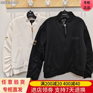 Skechers 女士舒适宽松休闲运动裥棉外套L126W009 斯凯奇26年春季