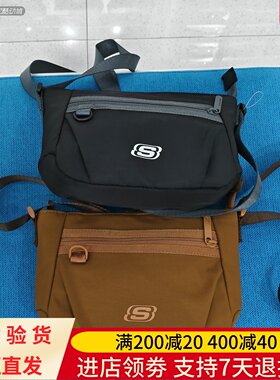 Skechers/斯凯奇25年男女款商务外勤防沾水斜跨单肩背包L425U065