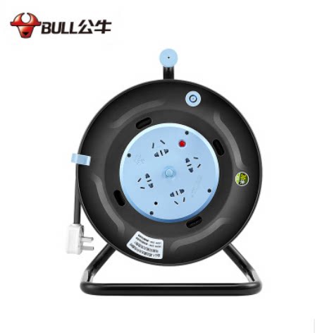 公牛正品电缆盘GN-804D过热保护16A/30米卷