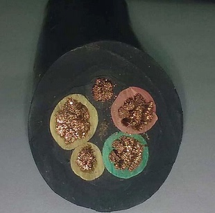 安徽天长市采煤机用金属屏蔽橡套软电缆 MCPTJ  3*70+1*16