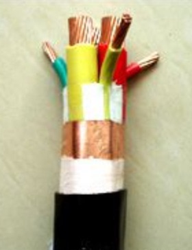 中盛铠装变频电缆变频器专用电缆阻燃ZR-BPYJVP2 3*10+3*1.5