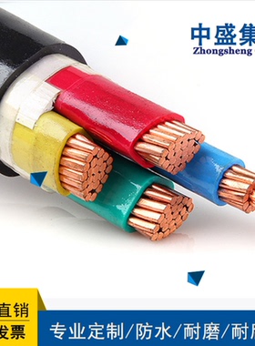 安徽天长中盛阻燃变频电缆ZR-BPYJVP12R-TK3*10+3*2.5
