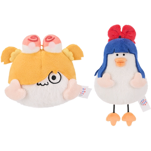 【GSC现货】pop子和pipi美的日常摸鱼事务所联名毛绒挂件GSM