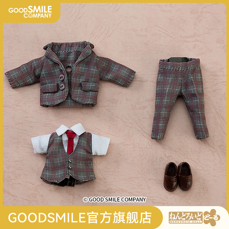 【GSC现货】粘土人Doll 洋服套装 西装 方格/条纹 手办模玩周边