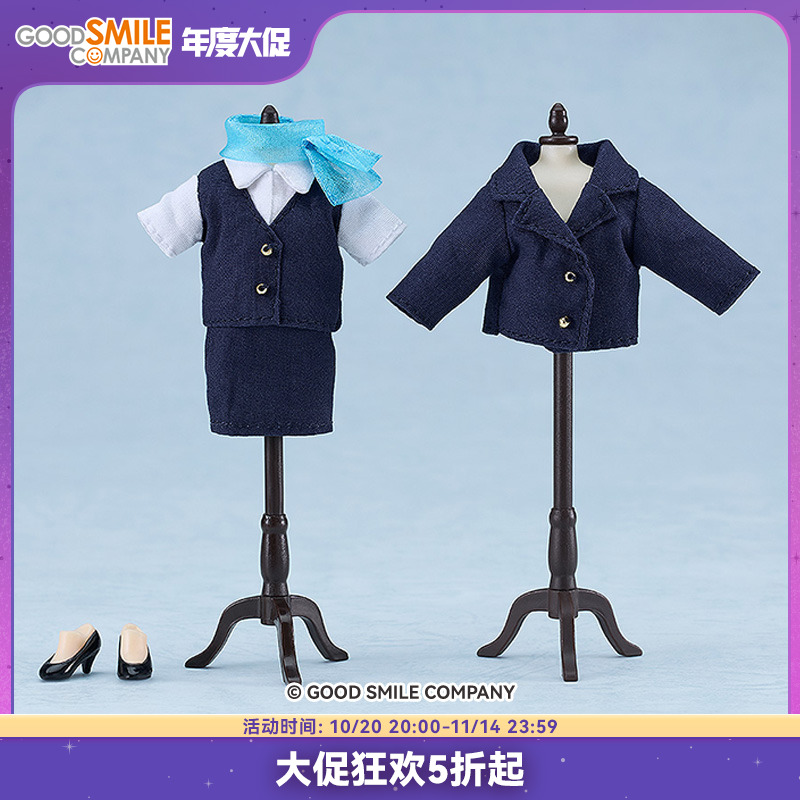 粘土娃工作穿搭飞机乘务员