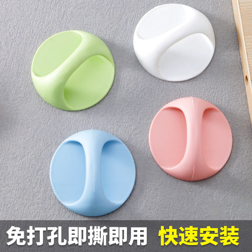 抽屉柜门拉手门把手吸盘免打孔