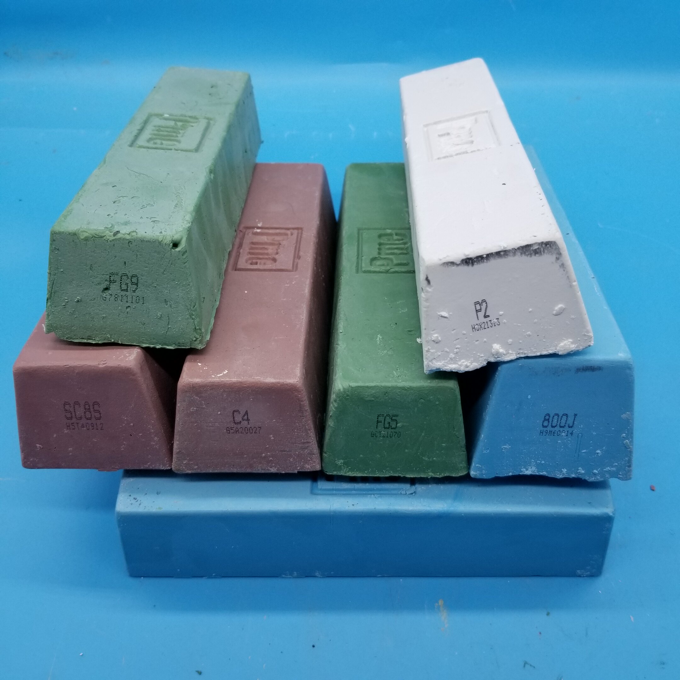 必美宜抛光青蜡fg5不锈钢金属镜面抛光膏 固体钟表镜框亮光蜡