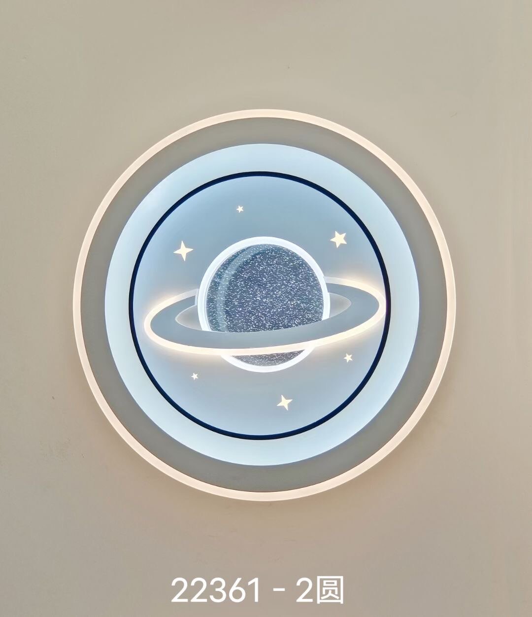 常州灯具城直销新款led吸顶灯简约清爽大气卧室灯儿童房免打理灯