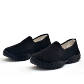 透气防臭耐磨厨师软底老北京布鞋 工作鞋 男劳保轻便防水防滑夏季 男