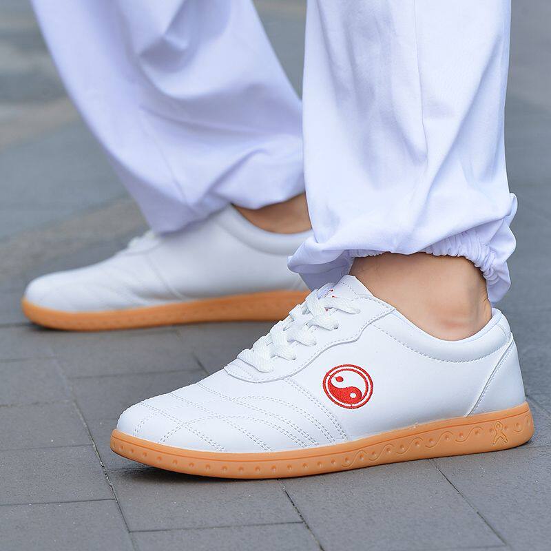 2025太极鞋软底软面太极拳鞋新款晨练鞋武术鞋男女防滑底练功鞋