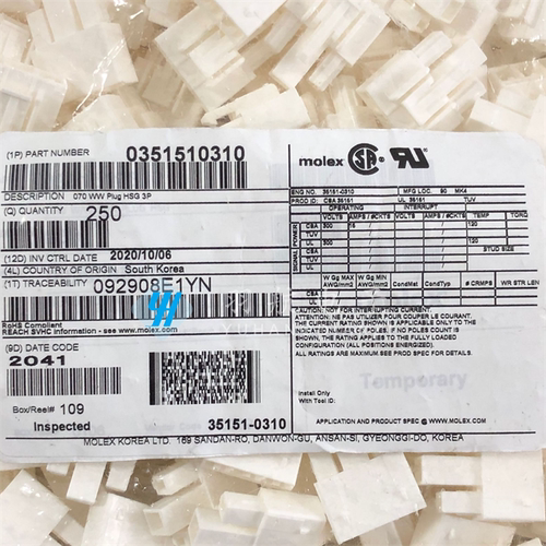 35151-0310连接器molex
