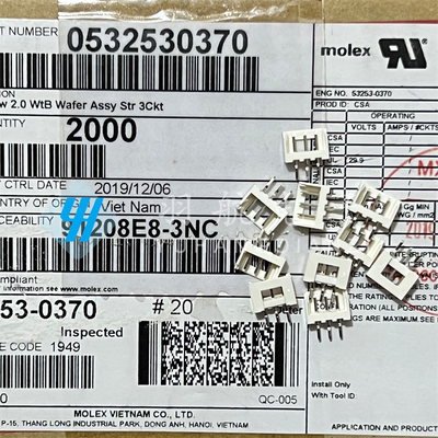 一个molex连接器53253-0370