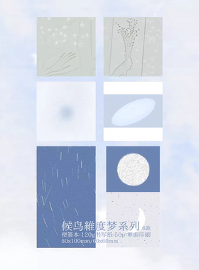 soii手帐分装|zian 6款便签《维度梦》