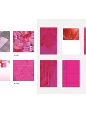 soii手帐分装|ClipClick 9款m5内页方形便签《粉红》《花瓣的信》