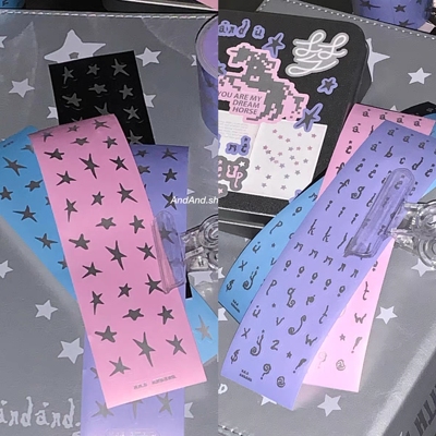 AndAndShop梦幻烫银和纸胶带分装