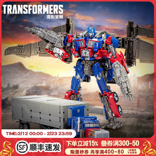 孩之宝变形金刚经典电影系列领袖级擎天柱幻影模型玩具男孩礼物