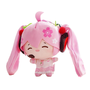 玩具反斗城初音未来樱花未来款毛绒挂件/挂饰乐不可支公仔礼物