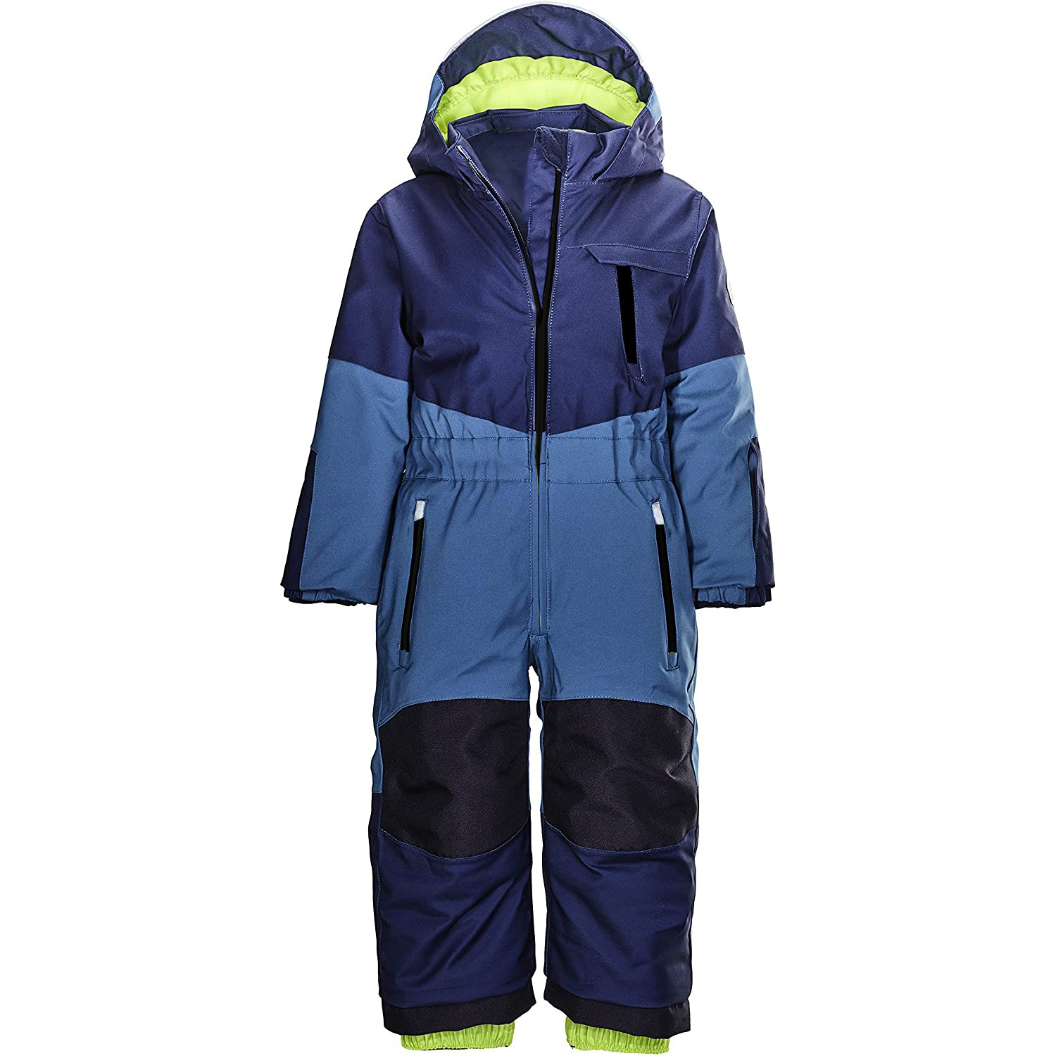 儿童玩雪连体服滑雪衣可加长冬季夹棉防风防水户外保暖服防寒外套