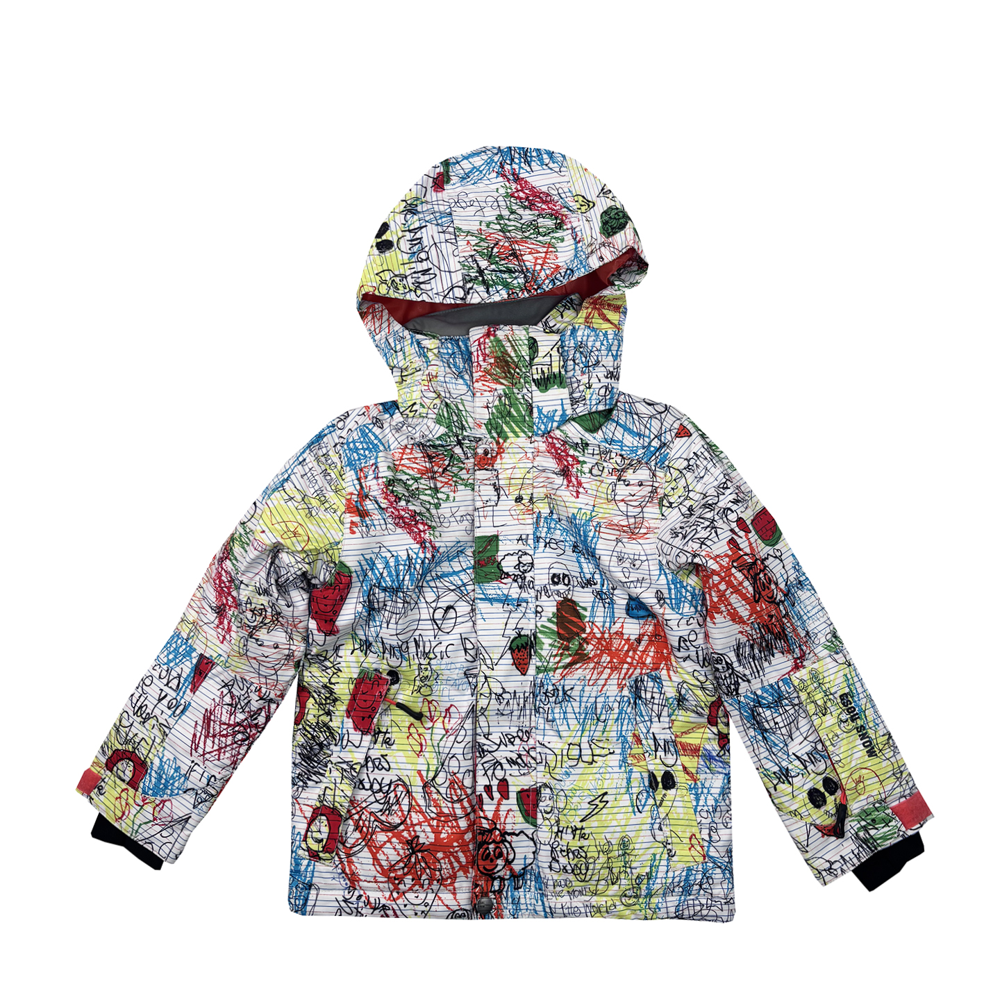 福利-gsou儿童滑雪服上衣冬季夹棉防风防水户外双板冲锋外套夹克