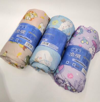 出口日单单人双面冷感被子150*200cm空调被夏凉被学生儿童宿舍凉