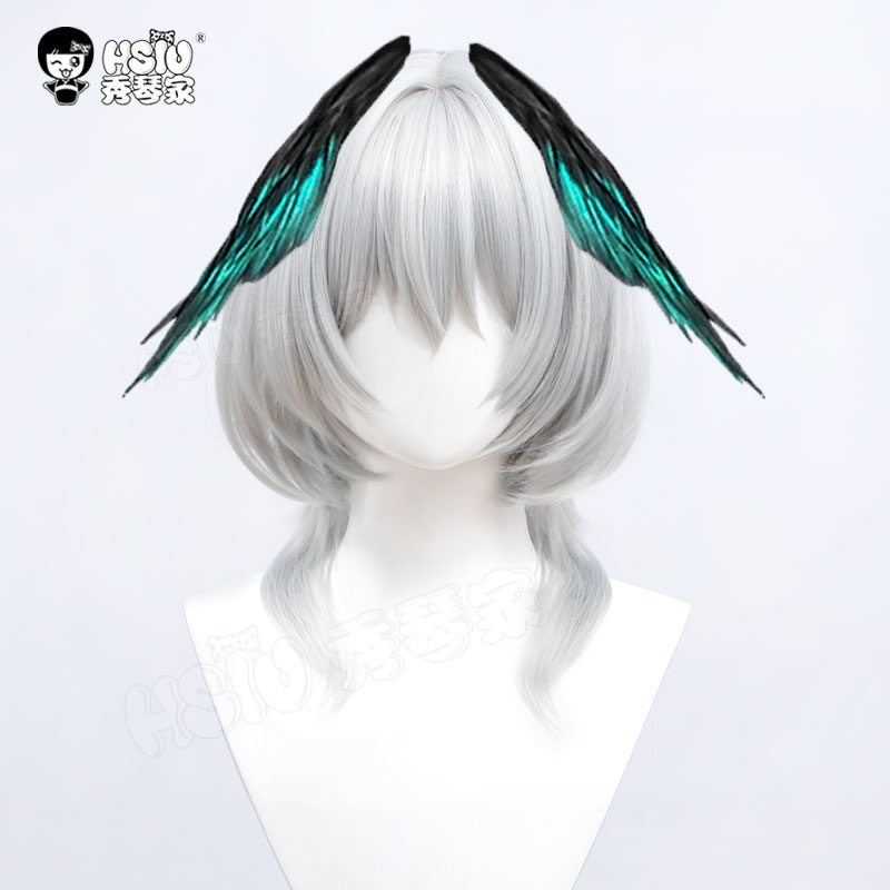 秀琴家霍尔海雅cos假发明日方舟