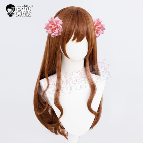 黑塔利亚湾娘cosplay假发