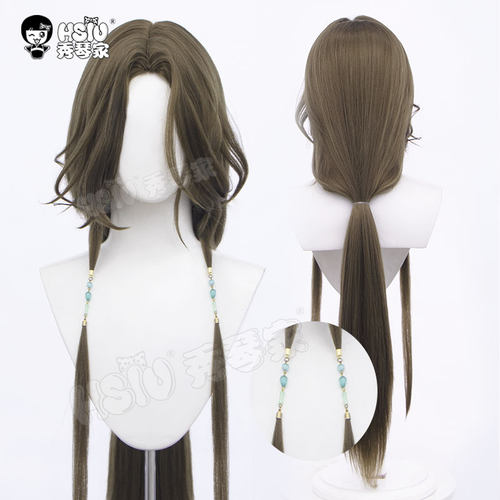 代号鸢周瑜cos假发发饰