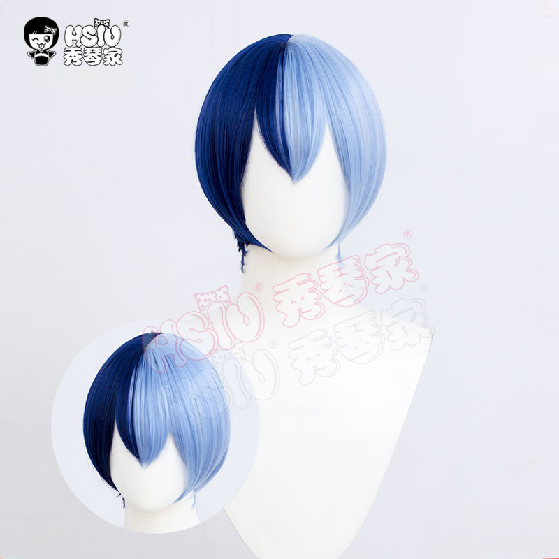 秀琴家青柳冬弥假发拼色仿真头皮