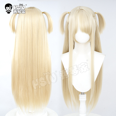 秀琴家 魔法少女伊莉雅cos假发 Fate/kaleid liner偏分加蓬米金色
